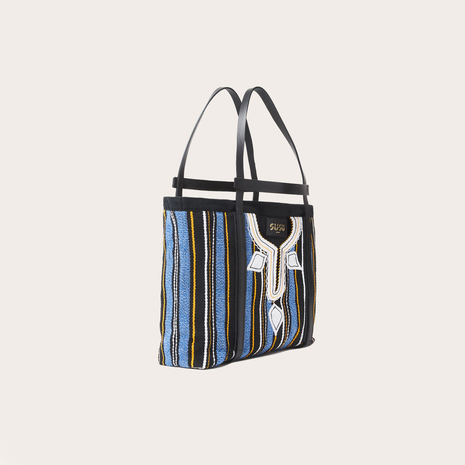 Accra Shopper I - Blue Orange