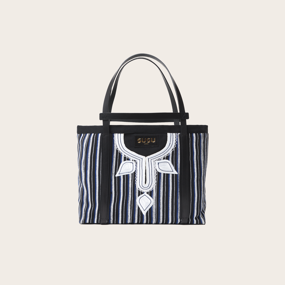 Accra Shopper I - Blue White Black